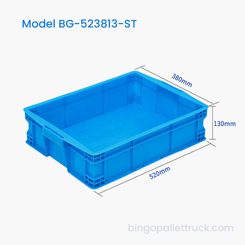 19L Plastic Tote Box Stackable Tray para sa Workshop Parts at Hardware