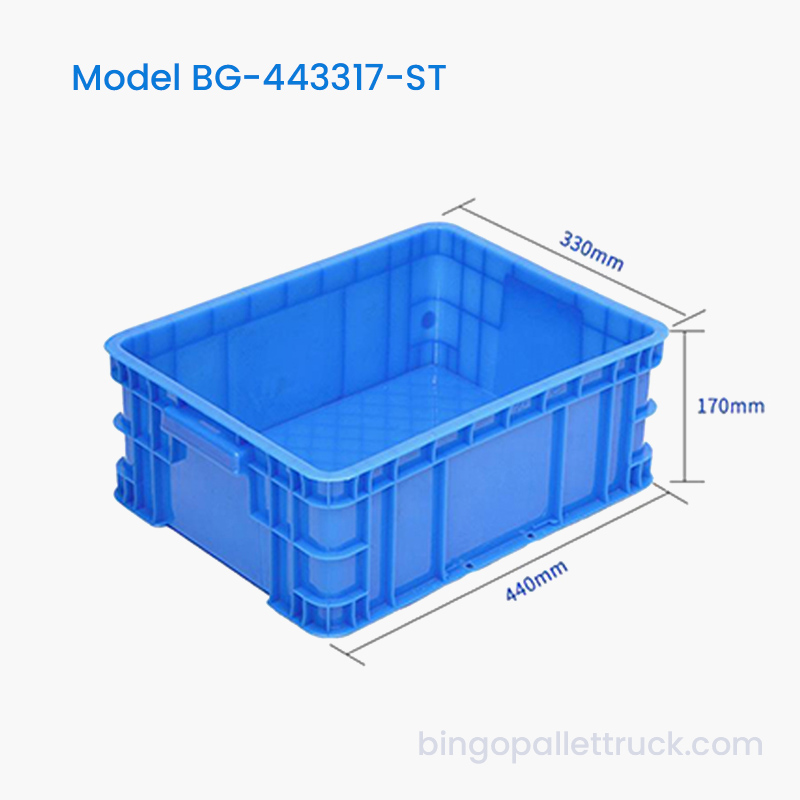 19L Small Size Stackable Tote Box para sa Workshop Parts