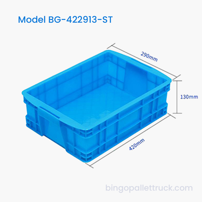 11L Matibay na Stackable Tote Bin para sa Paghawak ng Maliit na Bahagi