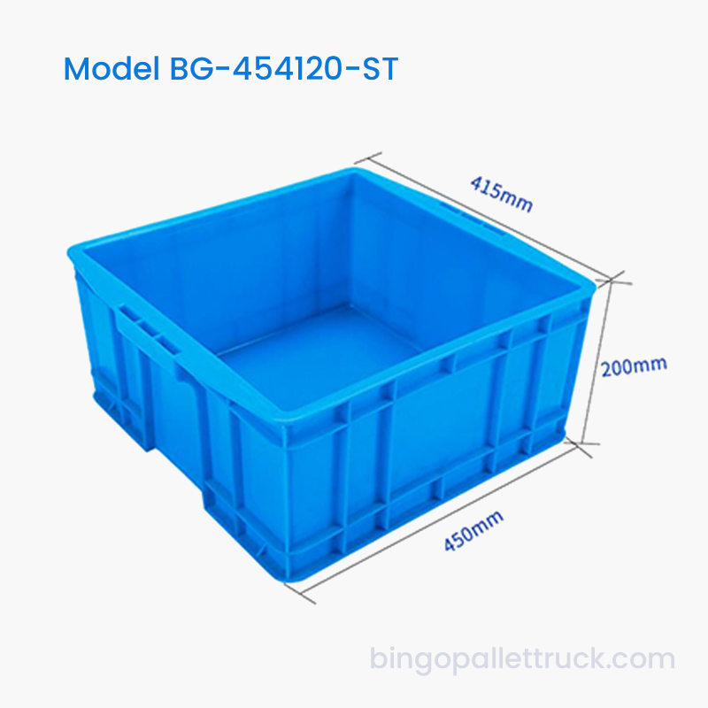 Industrial Grade 29L Stackable Plastic Storage Tote Box