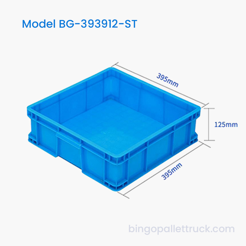15L Food Grade HDPE Stackable Tote Box para sa Produce