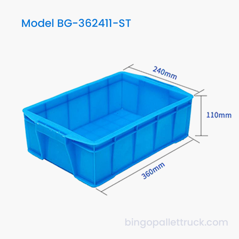 7L Stackable Tote Box Para sa Office Sondry Storage Management