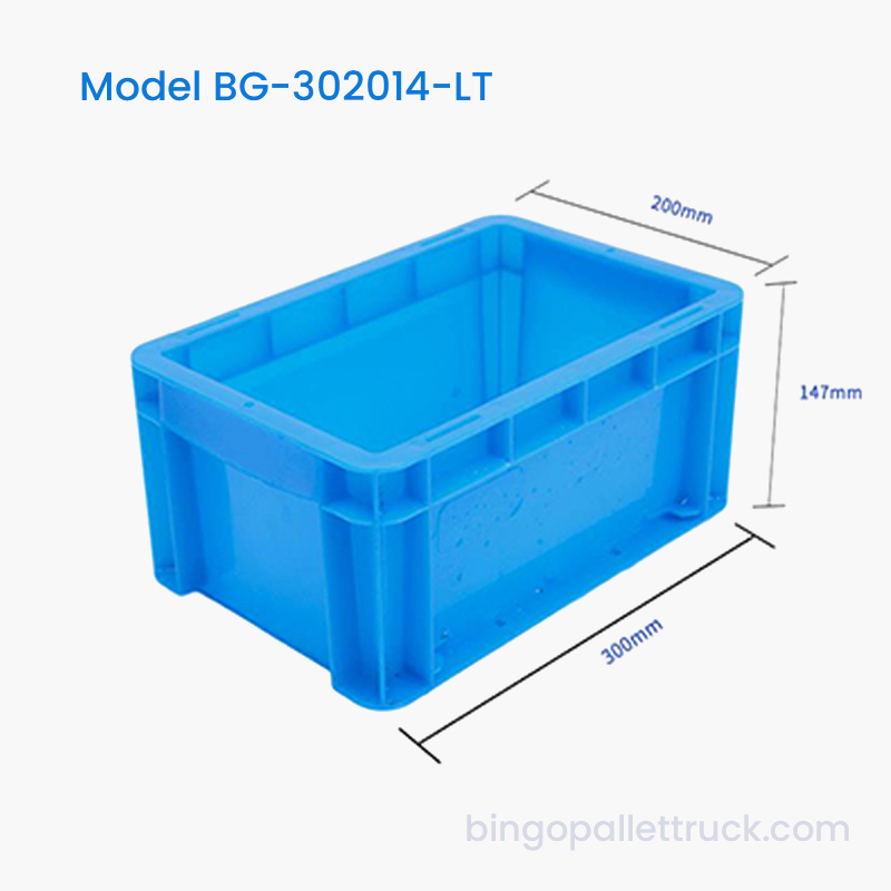 6L Logistics Plastic Tote Box para sa Workshop Hardware Storage
