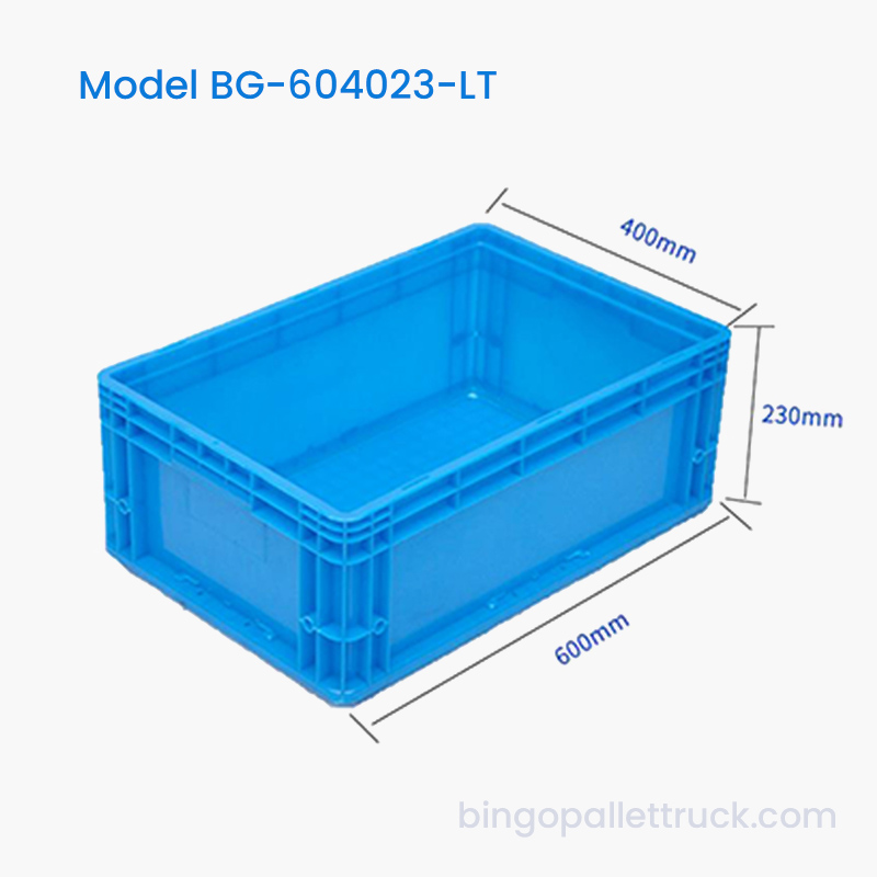 45L Large Capacity Logistics Tote Box para sa Industrial Cargo
