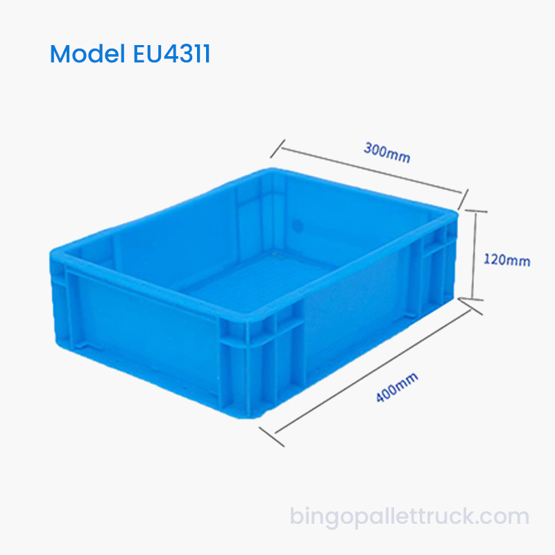 10L EU Standard Tote Box Para sa Supermarket Sari-sari Goods