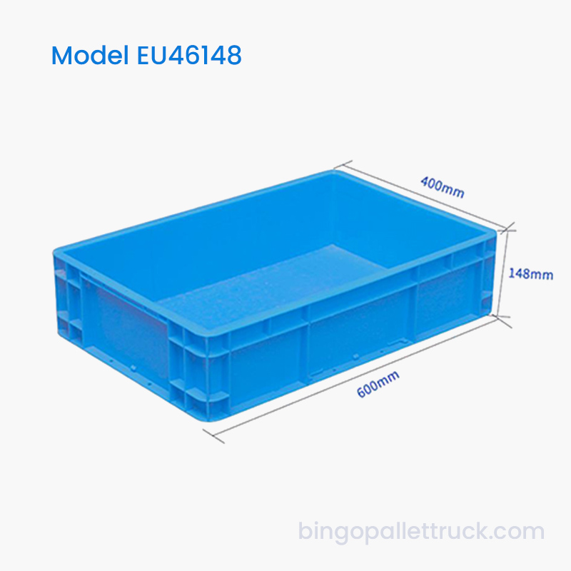 30L Eco Friendly EU Standard Plastic Tote para sa Industrial Use
