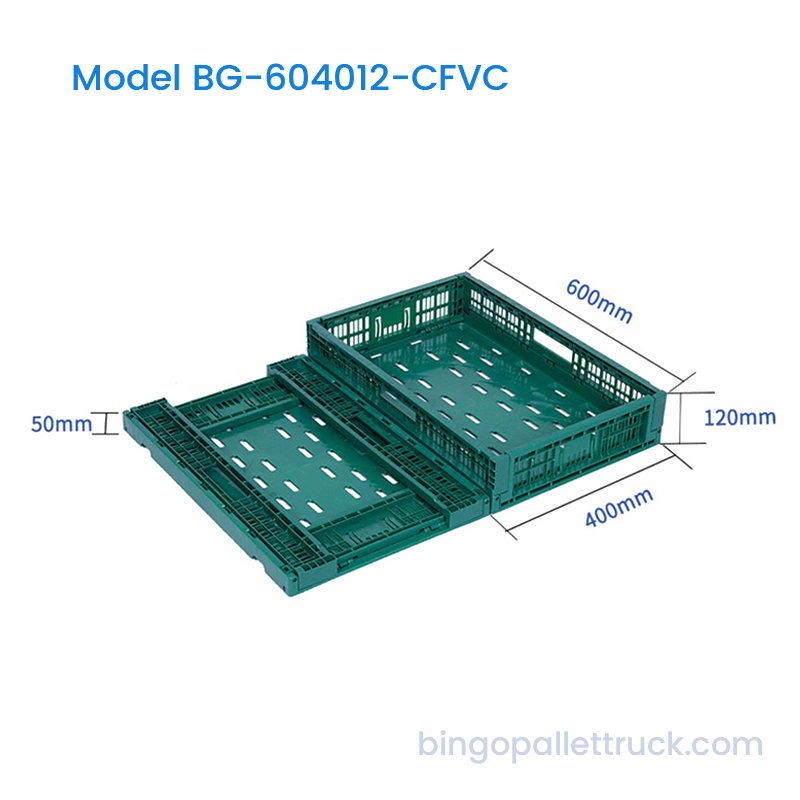 22L Durable Collapsible Fruit and Vegetable Crate para sa Farm Produce Harvesting and Transport
