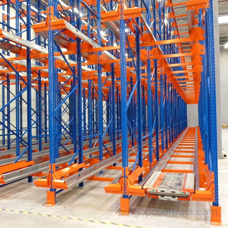 Customized Shuttle Pallet Racking para sa Intelligent Heavy-Duty Automated Storage Solution