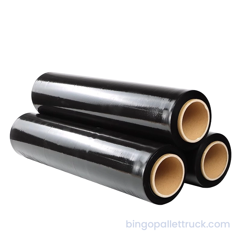 High Density LLDPE Black Stretch Wrap para sa Packaging