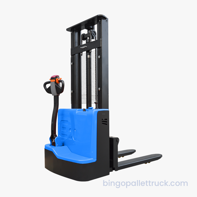 2000kg Heavy Duty Electric Walkie Stacker